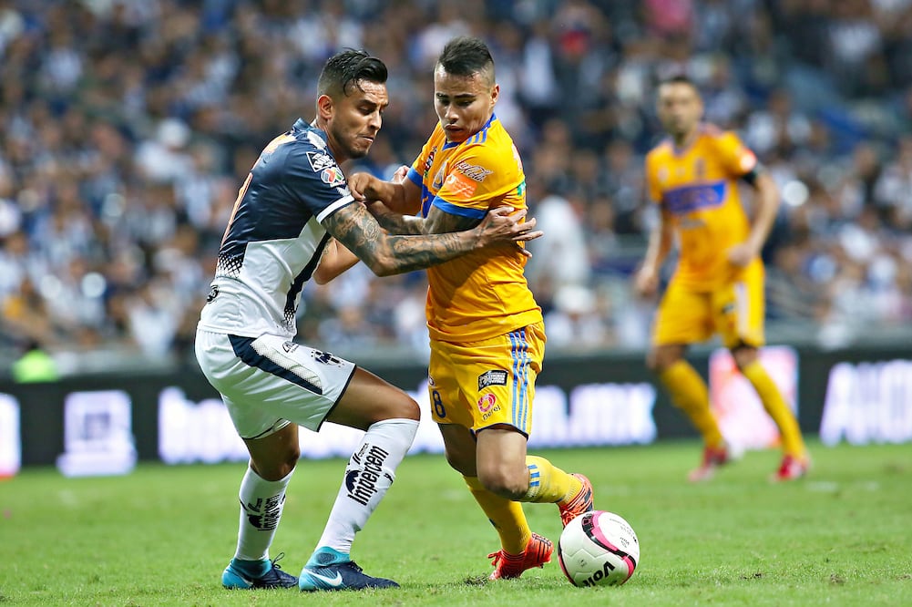 Imago7, Jesús Zavala y Lucas Zelarayán durante el partido de la jornada 17 del torneo Apertura 2017