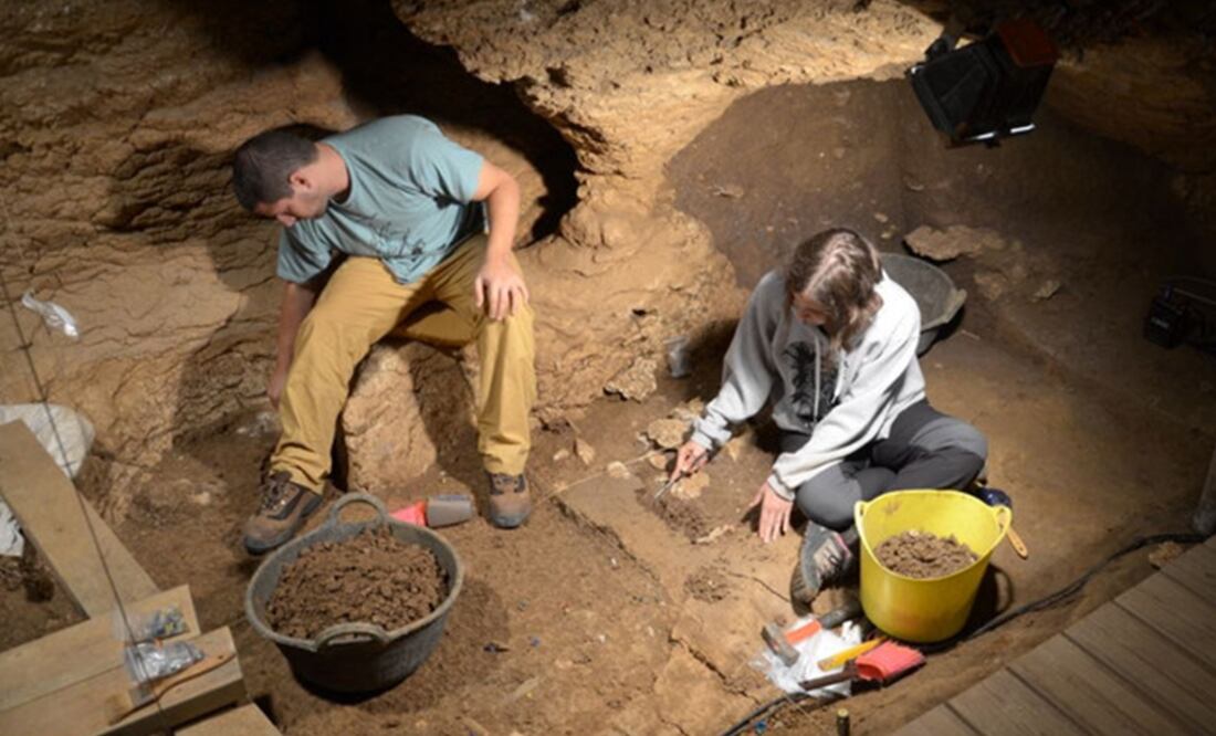 Excavaciones en las Coves del Toll, en Moià. Foto: IPHES
