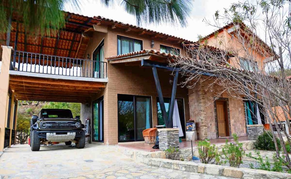 Las Cabañas La Loma de Tapalpa eran otro escondite de descanso y recreación del abatido capo Nemesio Rubén Oseguera Cervantes. Foto: Valente Rosas / EL UNIVERSAL