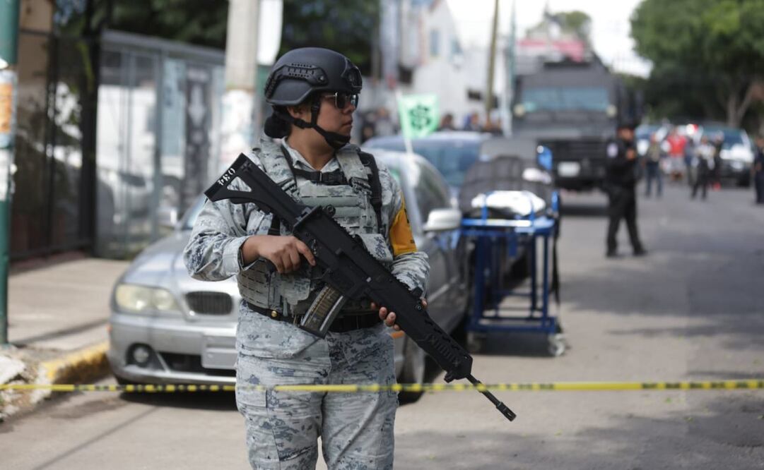 Brugada reconoce actuación de SSC y FGJ tras salvar a rehén de San Juan de Aragón (01/07/2025). Foto: Francisco Rodríguez / EL UNIVERSAL