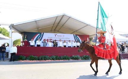 Tamaulipas conmemora el 115 Aniversario de la Revolución Mexicana; más de 3 mil participantes llenan de folclor y color el desfile