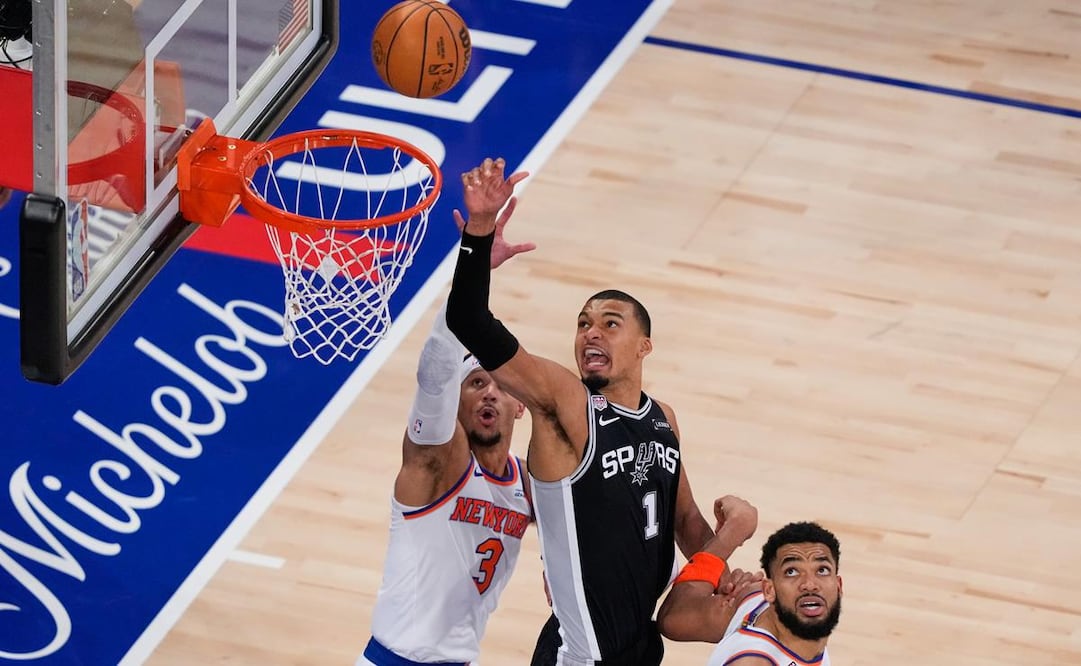 Spurs de San Antonio ganan en el Juego 3 de las Finales de la NBA frente Knicks / Foto: AP