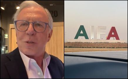 "Crocs sí hay, tlayudas, no": López-Dóriga documenta su viaje por el AIFA y así le fue