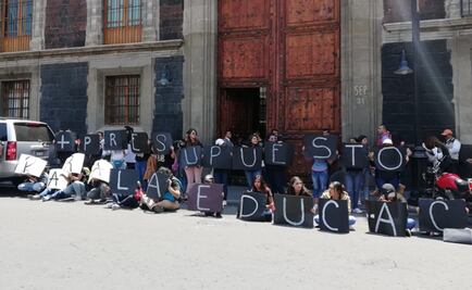 Aspirantes excluídos de educación superior piden más espacios a la SEP