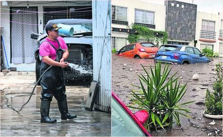 Lluvia no cede; azota la zona oriente del Valle de México