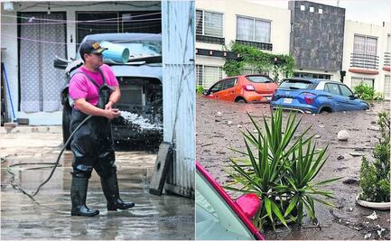 Lluvia no cede; azota la zona oriente del Valle de México