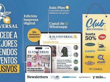 EL UNIVERSAL lanza Club de Beneficios a suscriptores