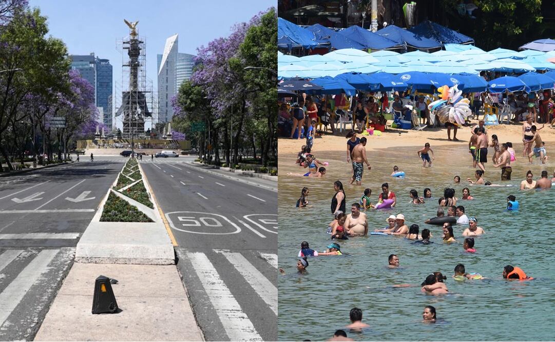 Paseo de la Reforma y playa del Puerto de Acapulco / Fotos: Diego Simón y Salvador Cisneros