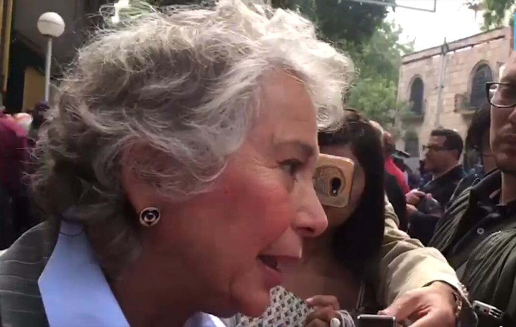 Ex ministra Olga Sánchez Cordero. Foto: Tomada de video