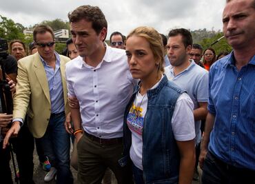 Albert Rivera intenta visitar a Leopoldo López en la cárcel