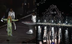 Shakira arranca con “La Fuerte” en Copacabana: drones, fuegos artificiales y un traje con la bandera de Brasil
