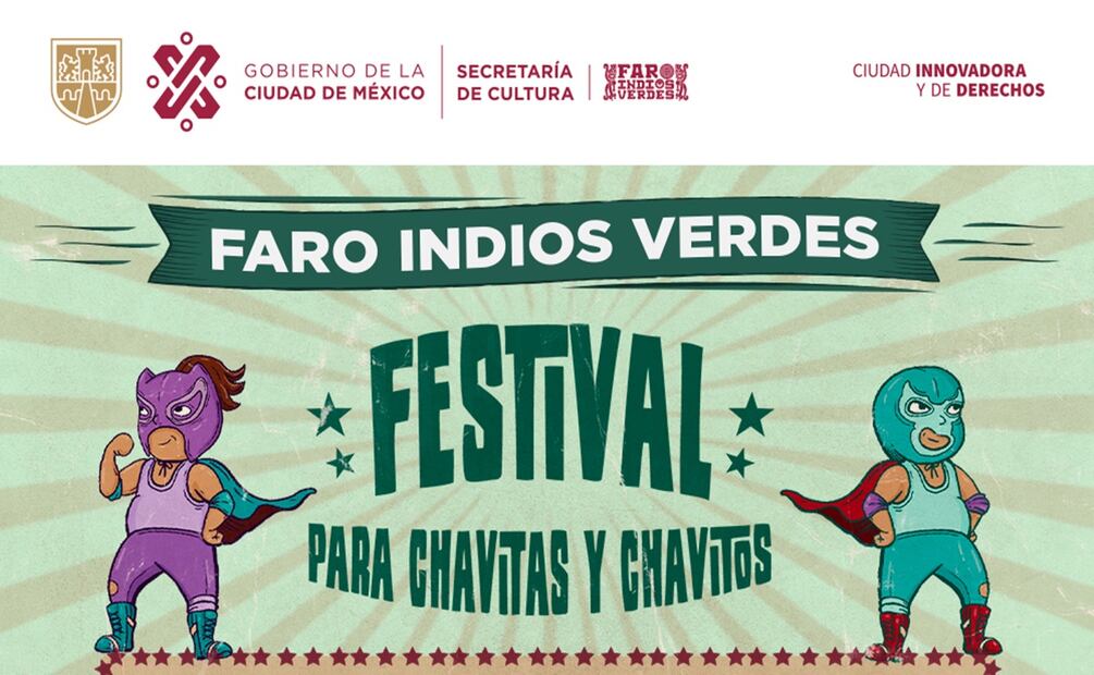 Festival para chavitas y chavitos. Foto: Gobierno de la CDMX