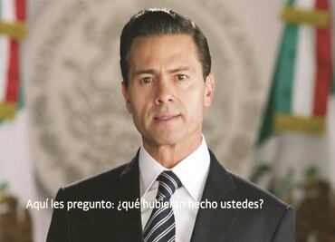 Gasolinazo, culpa de Calderón y “el exterior”: Peña