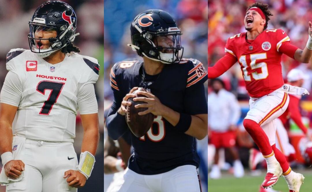 FOTO: Patrick Mahomes, CJ Stroud y Caleb Williams lideran la lista de jerseys más vendidos en la NFL - REDES SOCIALES
