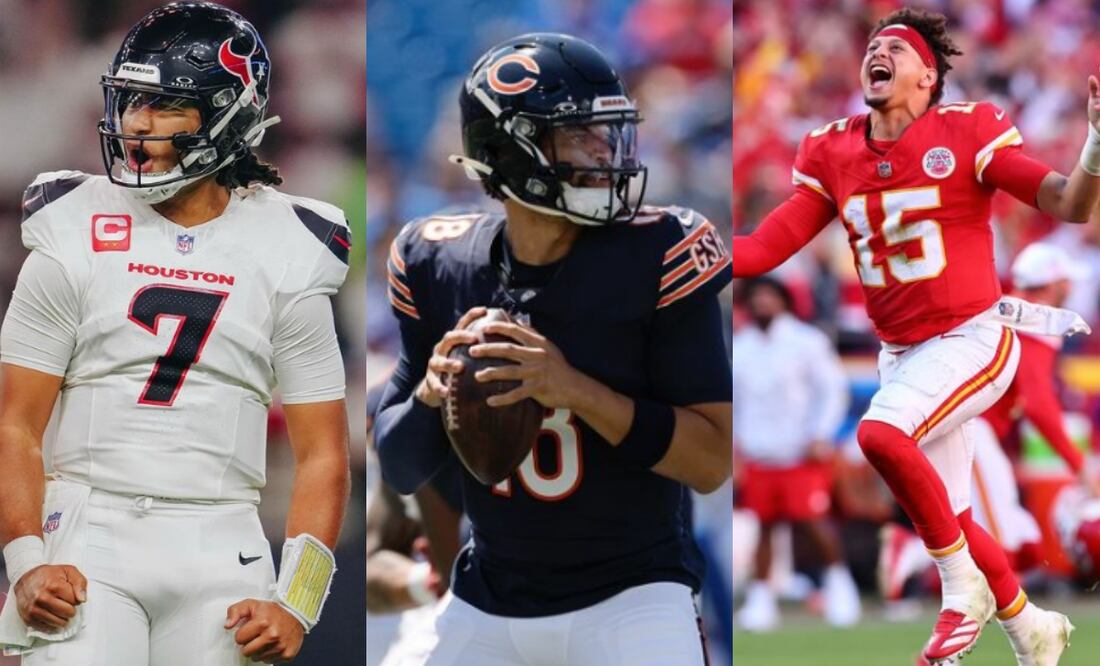 FOTO: Patrick Mahomes, CJ Stroud y Caleb Williams lideran la lista de jerseys más vendidos en la NFL - REDES SOCIALES