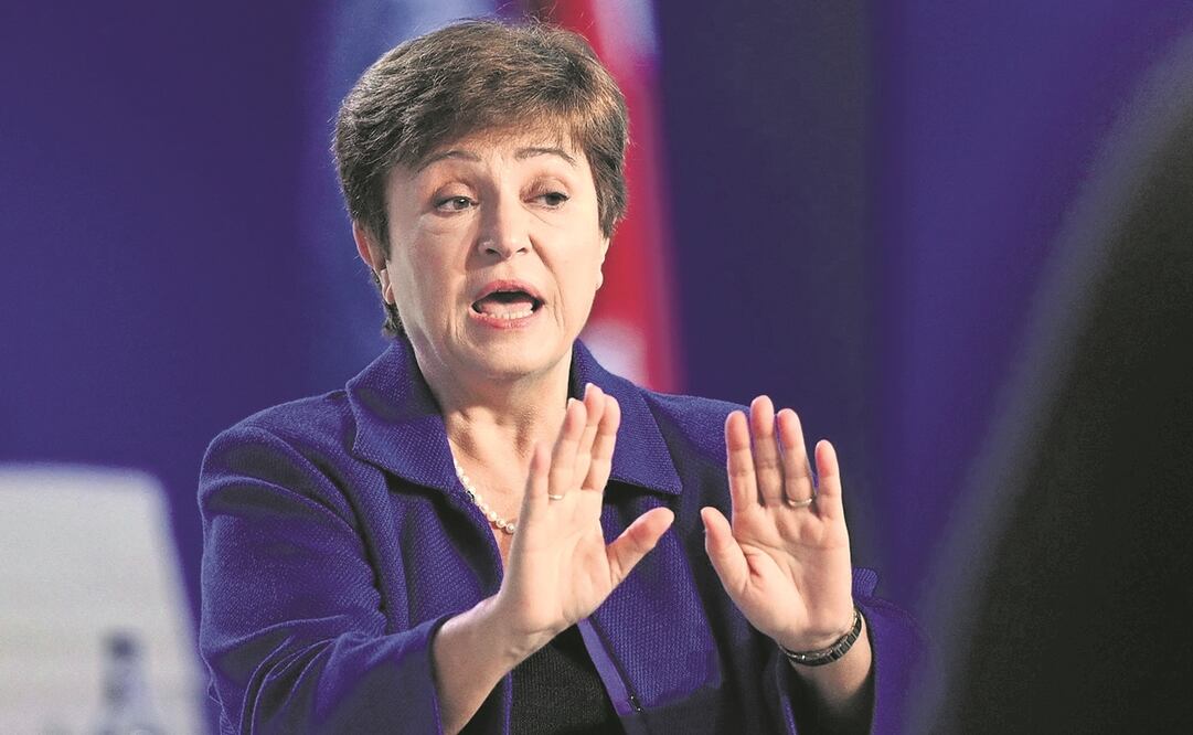 Kristalina Georgieva. Foto: ARCHIVO AFP