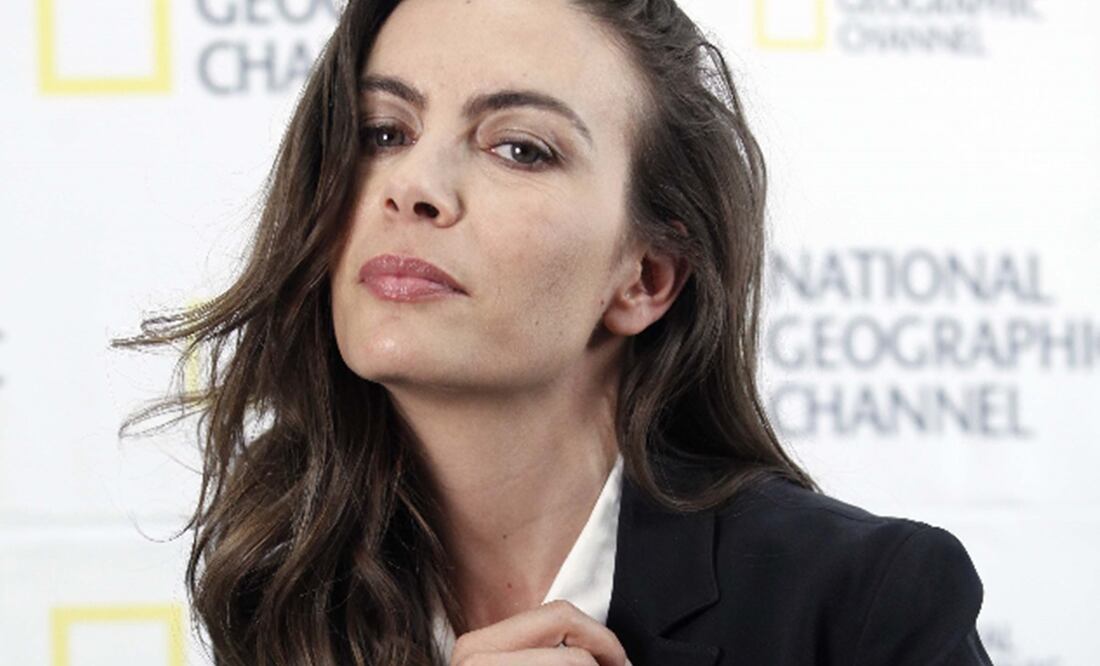 Sasha Sokol, en entrevista con EL UNIVERSAL, en las instalaciones de FOX en abril de 2019. Foto: Ariel Ojeda, Archivo El Universal