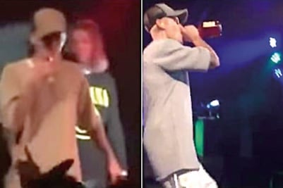Justin Bieber se droga en un show y lo presume