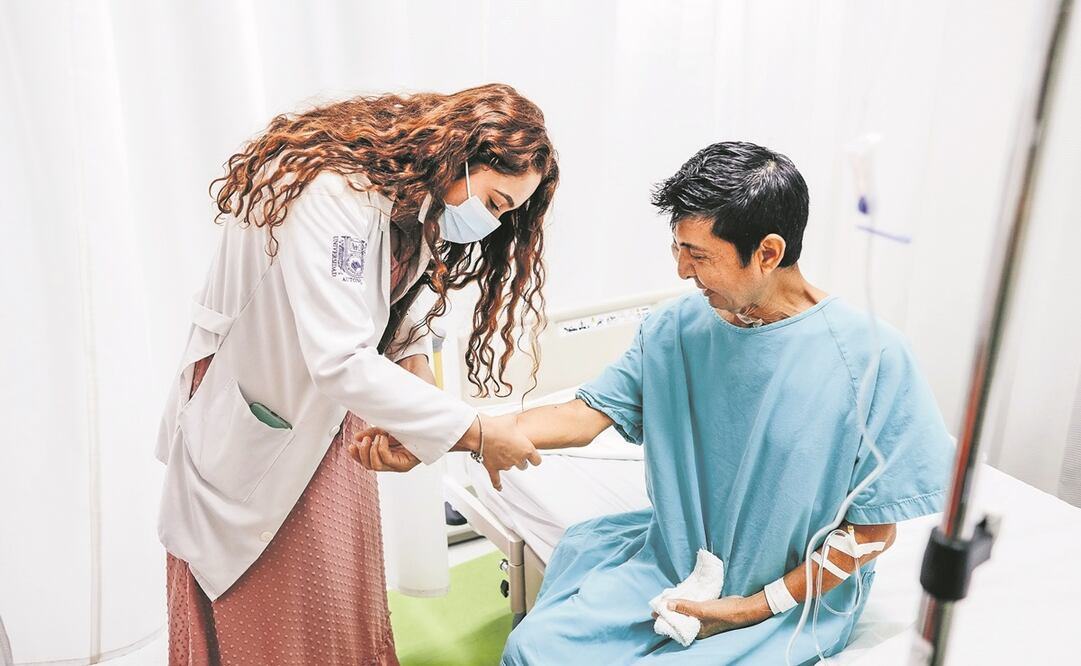 El procedimiento que se realizó por primera vez en este hospital del IMSS, en Chiapas, le devolverá a José Luis su calidad de vida. Foto: Especial 