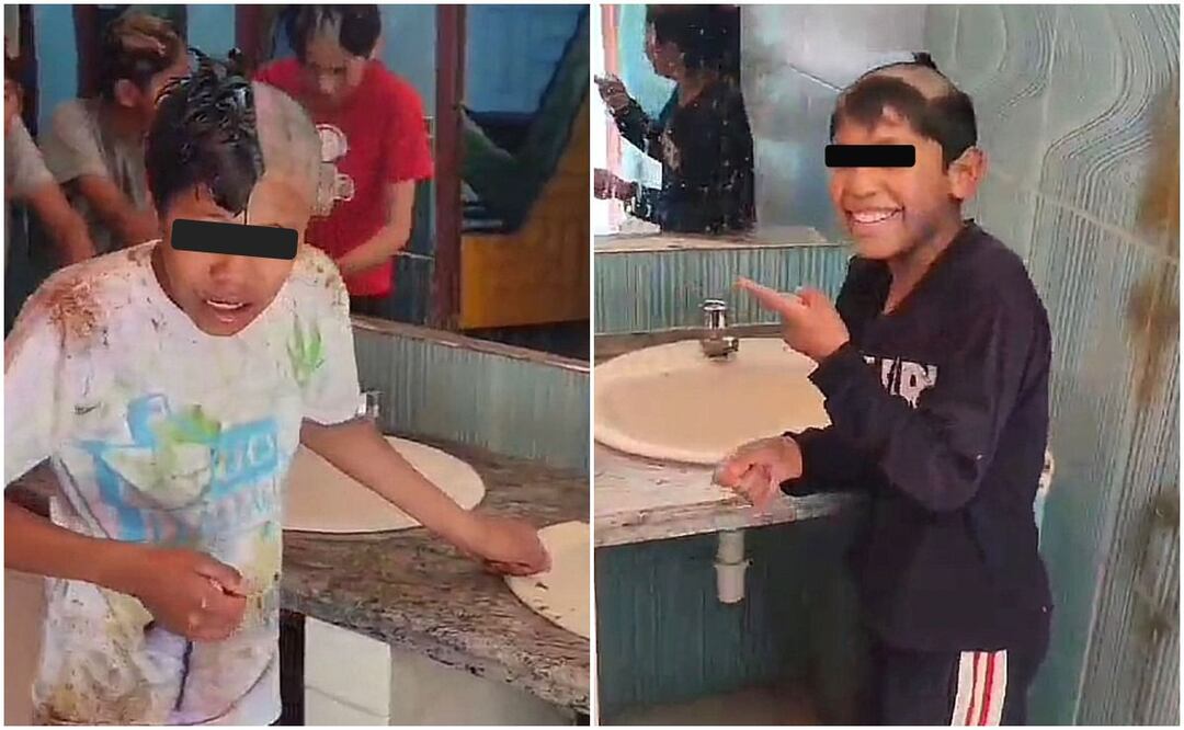Este grupo de niños causó sensación en la red. Fotos: TikTok @checo_brayan