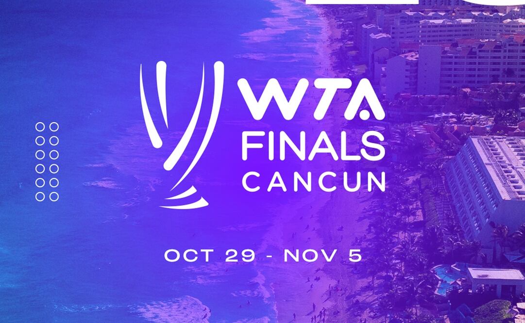 Las WTA Finals se llevarán a cabo en Cancún / Foto: WTA