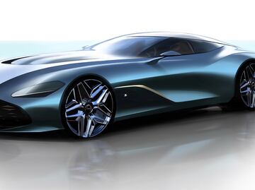 Aston Martin revela las primeras imágenes del nuevo auto 'DBS GT Zagato'