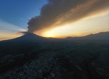 Volcán Popocatépetl: ceniza volcánica podía alcanzar seis estados, incluyendo la CDMX; alerta permanece en Amarillo Fase 2