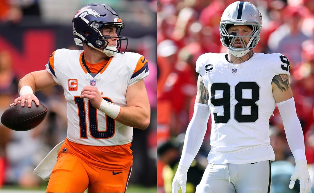 Broncos y Raiders darán inicio a la Semana 10 de la NFL esta noche en Denver | FOTO: Especial