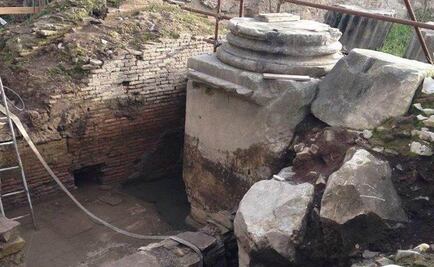 Hallan restos de imponente arco romano