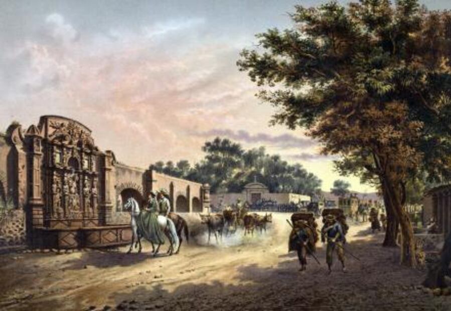 Una de las fuentes más bonitas que tuvo la capital