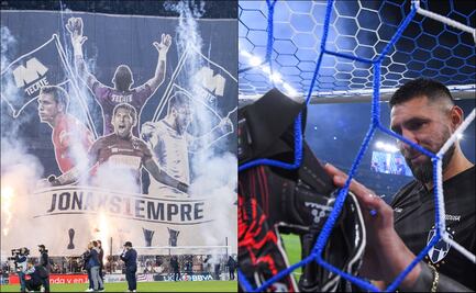 Rayados homenajeó con un 'tifo' a Jonathan Orozco en su despedida como portero profesional