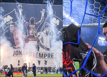 Rayados homenajeó con un 'tifo' a Jonathan Orozco en su despedida como portero profesional