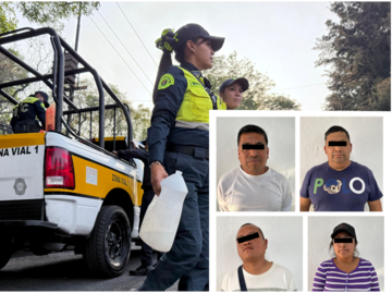 Detienen a cuatro franeleros tras dispositivo de recuperación de vialidades en la GAM