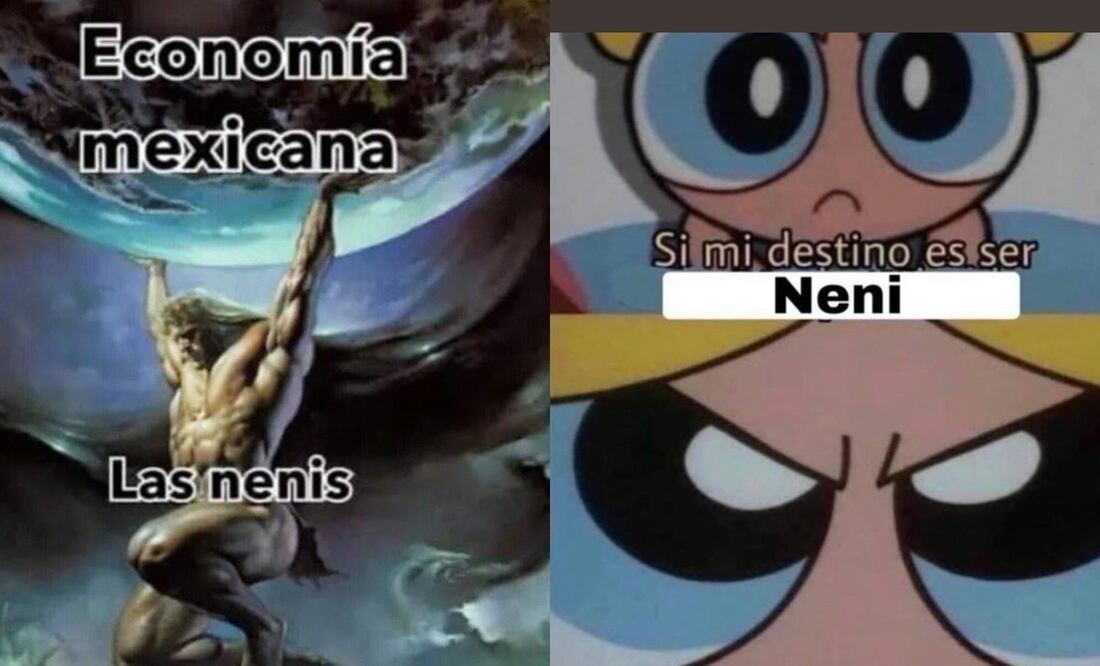 La palabra "nenis" se viralizó en redes sociales / Foto: Twitter @MissGracey13 y @ruths_roots1729