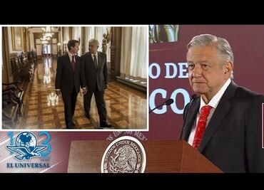 Peña Nieto fue quien me informó y me enseñó el departamento en Palacio Nacional: AMLO