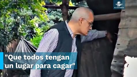 ¿Cagar con dignidad? Esta es la peculiar promesa de un candidato