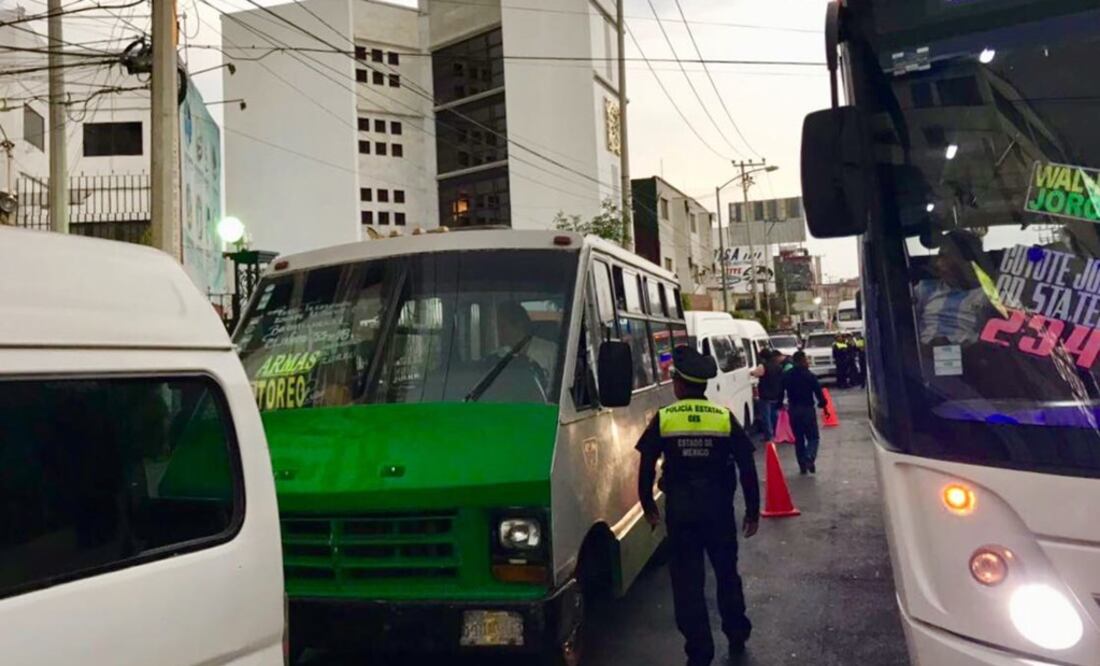 Durante el operativo fueron detenidas 102 unidades que operaban de forma irregular. (Foto: Especial)