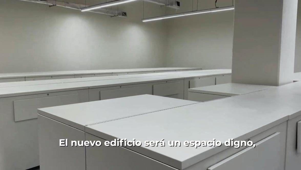 En un video muestran las “planeras” para resguardo de los documentos. Foto: Especial