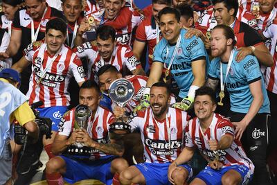 Maradona se la come: Jugadores del Atlético de San Luis