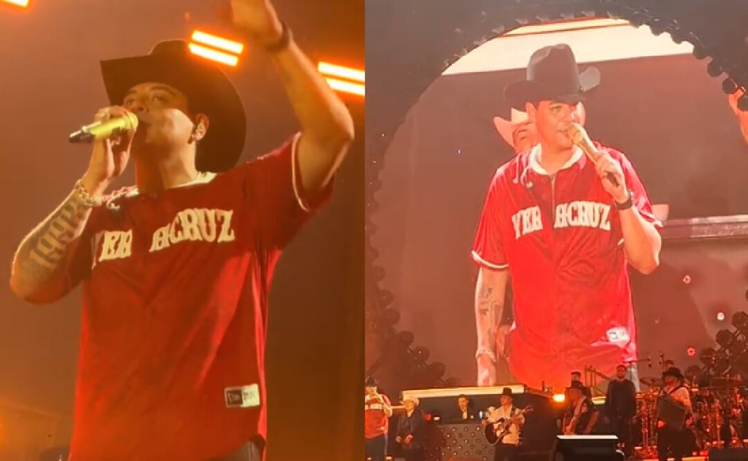 El cantante se molestó con los asistentes a su concierto, pues lo presionaron para interpretar corridos. Foto: Captura de pantalla.