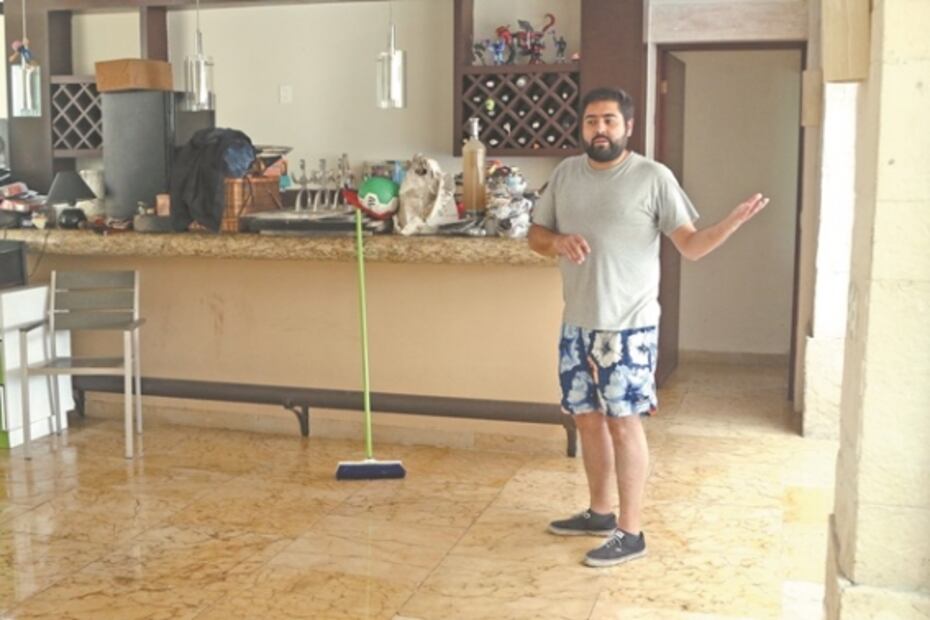 Zonas exclusivas también sufren inundaciones