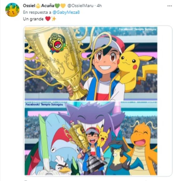¡Lo logró! Ash Ketchum se corona como el mejor entrenador Pokemón del mundo 