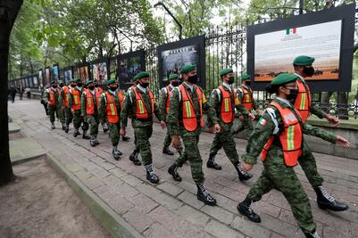 El Ejército, muy, muy adentro de Chapultepec