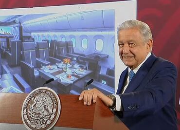 “Sí se vendió”: AMLO rechaza otra vez que venta del avión presidencial haya sido “pura faramalla”