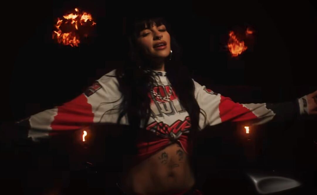 La cantante argentina volvió a la música y enloqueció a sus fans. Foto: Captura de pantalla.