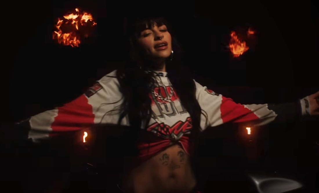 La cantante argentina volvió a la música y enloqueció a sus fans. Foto: Captura de pantalla.