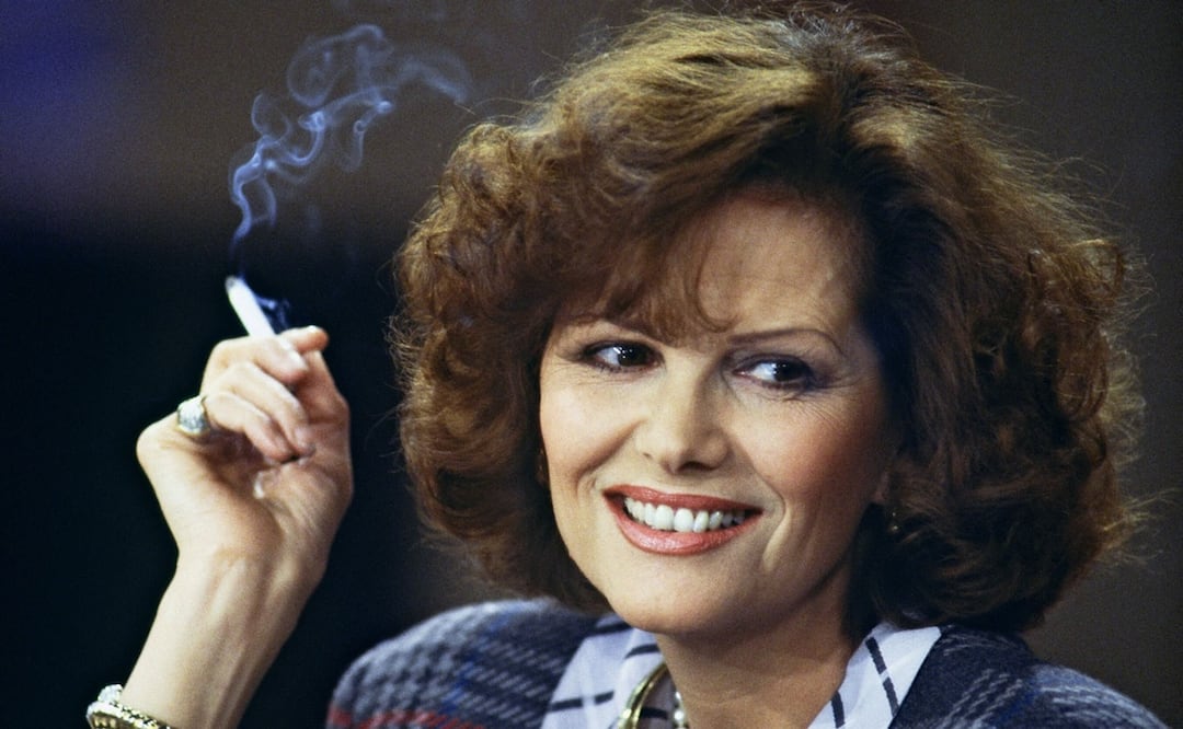 Fotografía tomada el 17 de marzo de 1987 en París de la actriz italiana Claudia Cardinale, nacida el 15 de abril de 1939, durante la presentación de la película "La Storia" del director italiano Luigi Comencini. La estrella de cine Claudia Cardinale fallece a los 87 años en la región parisina: agente a AFP.
Foto de GEORGES BENDRIHEM / AFP.