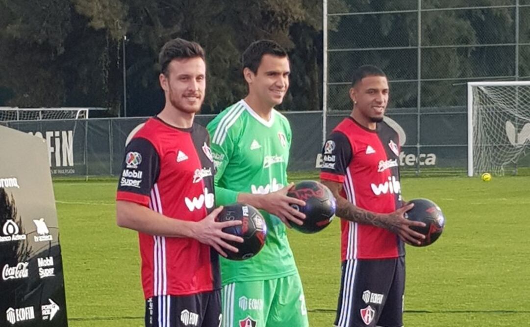 Especial. Los refuerzos del Atlas fueron presentados ante los medios 