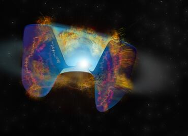 "Danza mortal" entre estrellas crea una explosión de supernova nunca antes vista