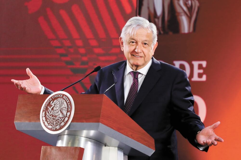 El presidente Andrés Manuel López Obrador insistió en que su gobierno reprueba los abucheos a gobernadores. (BERENICE FREGOSO. EL UNIVERSAL)